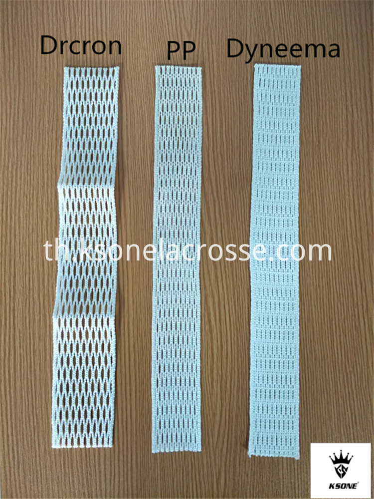 3 ชนิดของลาครอสตาข่าย 3 Kinds Of Lacrosse Mesh